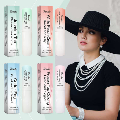 Clear Fragrance Type Solid Balm Fresh Charm Light Elegant Charm Keep Fragrance Fresh Non-Sticky Solid Balm - V.I.P Digital Presence