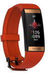 Reloj de pulsera inteligente E78 para hombre y mujer, pulsera deportiva resistente al agua IP68 con control del ritmo cardíaco y de la presión arterial para nadar 