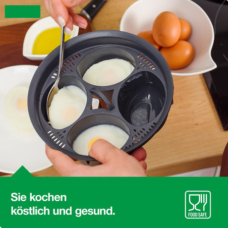 Egg Molds Multifunctional Steam Basket Food Grade Silicone Pastry Mold Accessory for Thermomix TM5 TM6 Kitchen Cooking - V.I.P Digital Presence