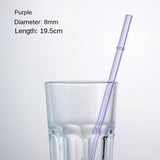 Eco-Friendly High Borosilicate Glass Straw Durable Heat-Resistant Starbucks Kids Straw 27cm Customized - V.I.P Digital Presence