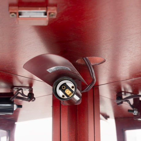 Corner Curio cabinet with illuminated glass display stand and tempered glass door, with adjustable bracket and light bulb - V.I.P Digital Presence