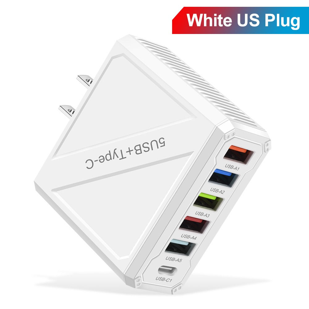 5USB Charger mobile phone charger charging head - V.I.P Digital Presence