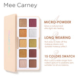 Mee Carney Dreamy Genki Girl 15 Color Eyeshadow Palette Pearlescent Glitter Matte Eyeshadow Palette MC08 - V.I.P Digital Presence