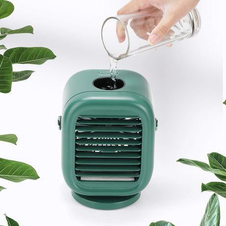 New Water-Cooled Air-Conditioning Fan Household Creative Desktop Small Refrigerator Mini Humidification Spray Fan Lamp - V.I.P Digital Presence