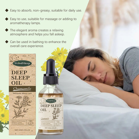Chamomile Sleep Essential Oil Comfort Daily Portable Hydrating And Moisturizing Body Care Oil - V.I.P Digital Presence