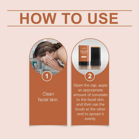 Light Transparent Concealer Foundation Stick, The Liquid Foundation Is Not Easy To Remove Makeup Moisture Natural Refreshing - V.I.P Digital Presence