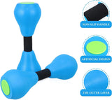 Water Dumbbells Aquatic Exercise Pool Fitness Equipment Blue Foam Water Aerobic Exercise Fitness Equipment - V.I.P Digital Presence