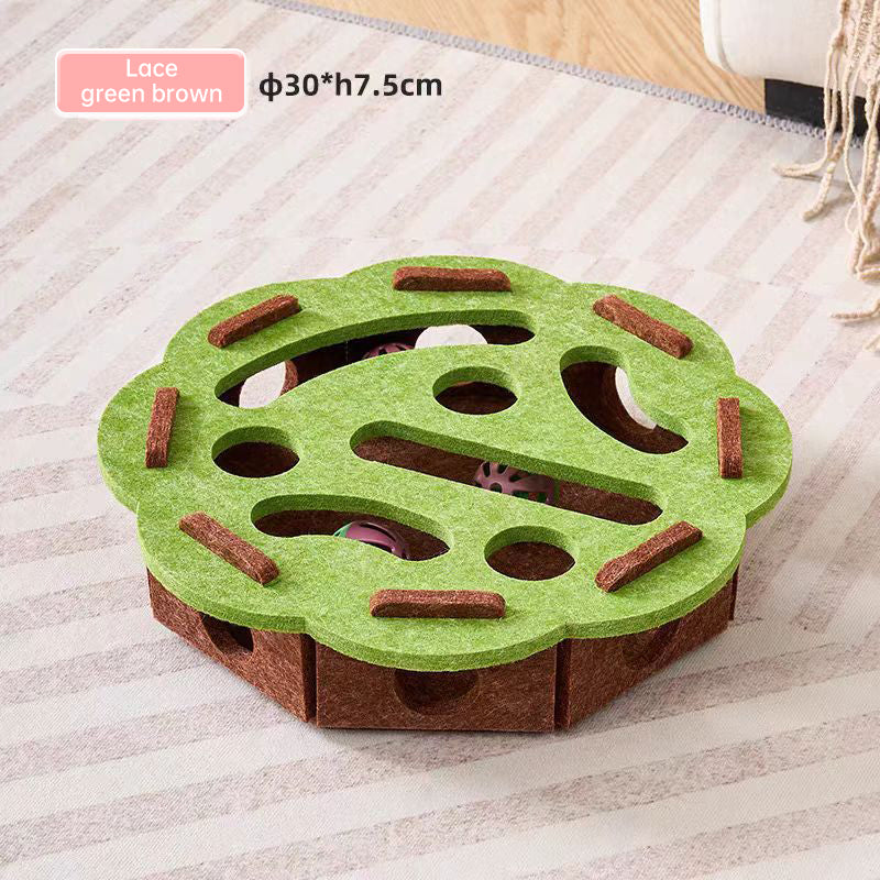 Felt puzzle toys, puzzle boxes, ball motion toys for indoor cat exercise, entertainment and hunting. - V.I.P Digital Presence