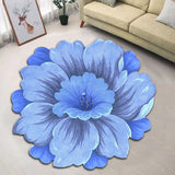 Creative Flower Living Room Tea Table Blanket Nordic Household Bedroom Floor Mat Bed Front Carpet Mat Foot Mat - V.I.P Digital Presence