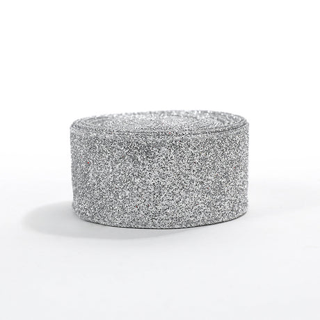 New Gold Onion Cloth Christmas Ribbon Gold Powder Decorative Bow Material Christmas Wire Edge Weaving Ribbon Decoration - V.I.P Digital Presence