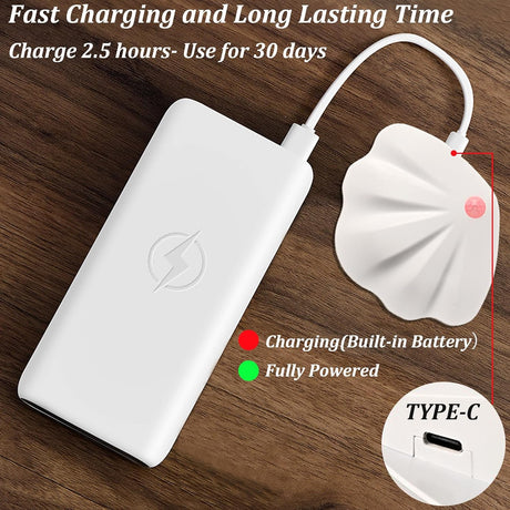 Rechargeable Toilet Light - Toilet Night Light with Motion Sensor for Toilet Stairs Hallway Cabinet - V.I.P Digital Presence