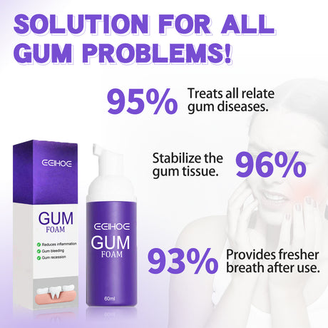 Gum Foam Mousse, Care Gums Clean Teeth Protect Teeth Mousse Toothpaste - V.I.P Digital Presence
