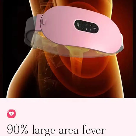 Uterus Warming Belt Warm Temperature Adjustable Treasure Heating Waist Protection Hot Compression Vibration Belt - V.I.P Digital Presence