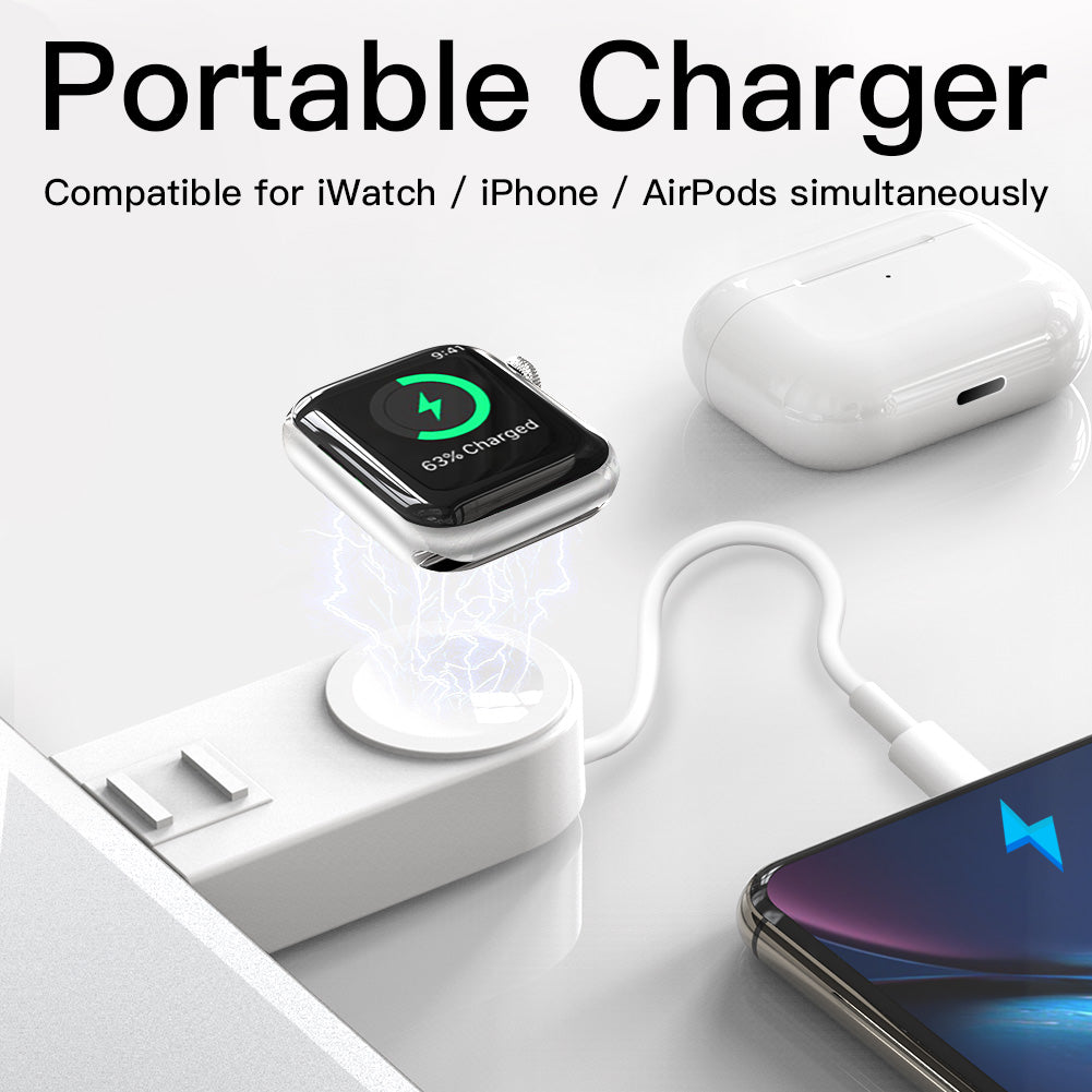 Apple Watch Mobile Phone 2-in-1 Charger - V.I.P Digital Presence