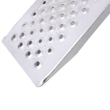 Aluminum ramp, 78 "Lx8.5" W lightweight loading ramp, 880 pounds/PR capacity, portable ramp, 2PCS - V.I.P Digital Presence