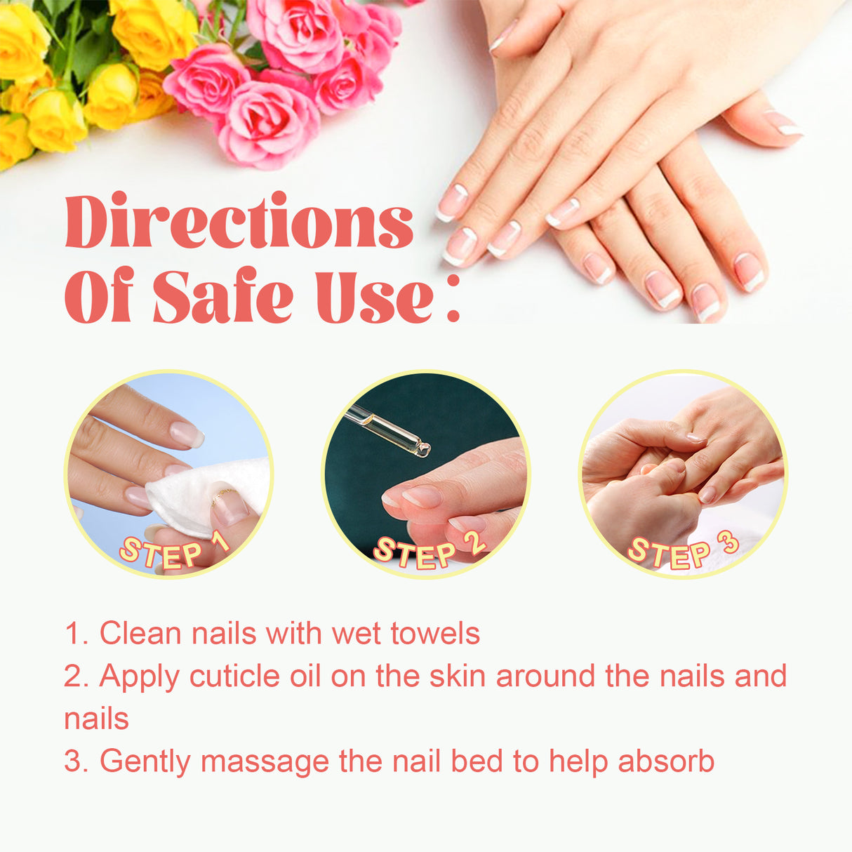 Cuticle Oil, Repair Dry Rotted Nails Thickening Moisturizing Care Brightening Nails And Cleaning - V.I.P Digital Presence