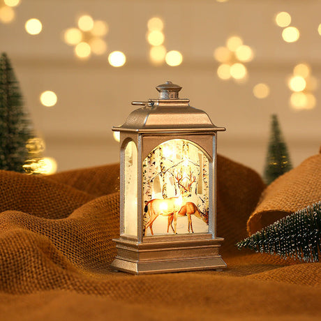 Christmas decorations, illuminated hand-held oil lamps, LED display window decorations, party decorations, children's small gifts - V.I.P Digital Presence