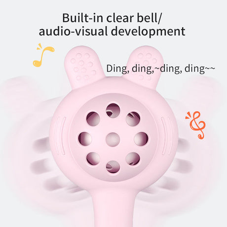 Baby Ringing Bell Toy Can Bite Water Boiled Small Sand Hammer Hand Ringing Bell Sand Hammer - V.I.P Digital Presence