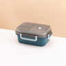 Classic simple microwaveable double-layer sealed compartment lunch box with tableware - V.I.P Digital Presence