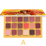 KA CAYLA 18 Shades of EVA Eyeshadow Matte and Metallic Eyeshadow Palette - V.I.P Digital Presence