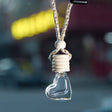 Glass car perfume pendant small empty bottle perfume car perfume bottle car accessories car accessories - V.I.P Digital Presence
