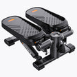 Home Office Exercise 330LBS Capacity Mini Stepper with Resistance Bands and LCD Monitor - V.I.P Digital Presence