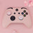 Controller protective cover with spray paint feel, girl pink, fierce male color, game controller silicone cover - V.I.P Digital Presence
