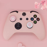 Controller protective cover with spray paint feel, girl pink, fierce male color, game controller silicone cover - V.I.P Digital Presence