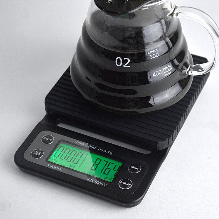 Electronic Weighing Coffee Scale Black - V.I.P Digital Presence