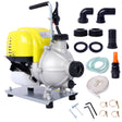 38CC four stroke gasoline water pump 1.5 "portable gas power delivery pump 8500r/min 10FT x 1" suction 1.5 "flat hose - V.I.P Digital Presence