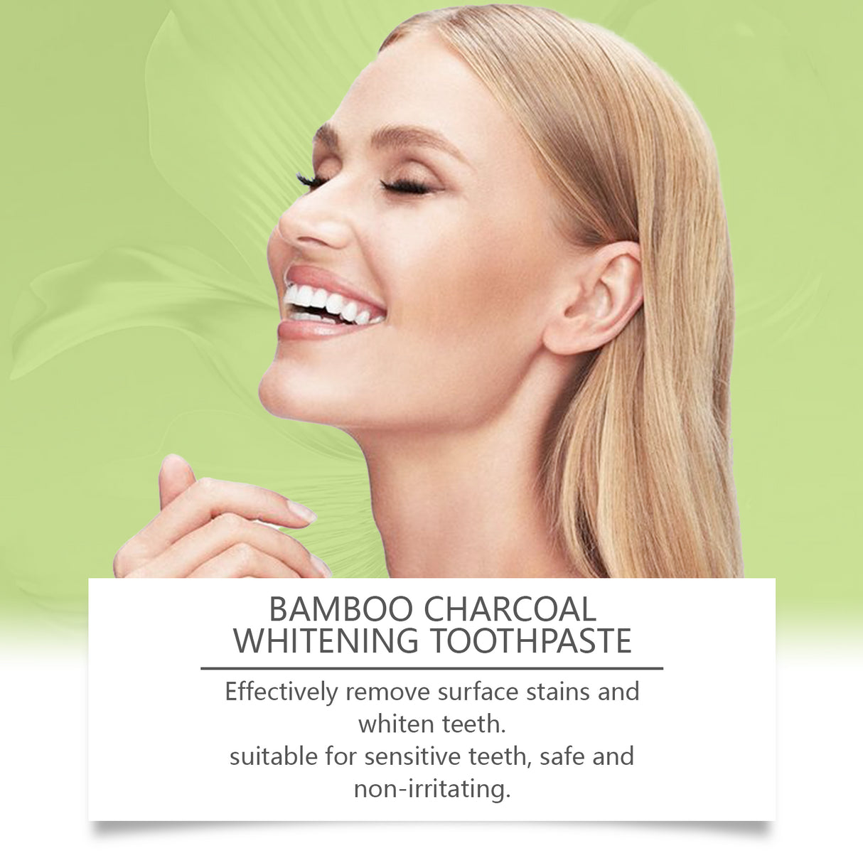 Bamboo Charcoal Toothpaste Freshen Breath, Brightening Teeth And Improving Yellow Tooth Stain Removal Toothpaste - V.I.P Digital Presence