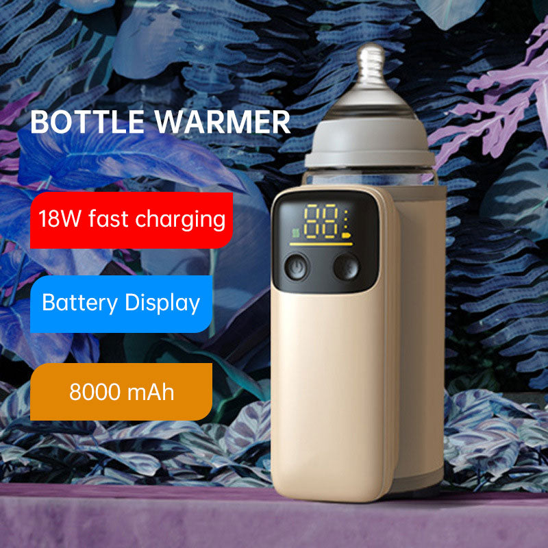 USB Chargings Heating Bottle Warm Water Milk Heater Warmer Bag Insulation Cover - V.I.P Digital Presence