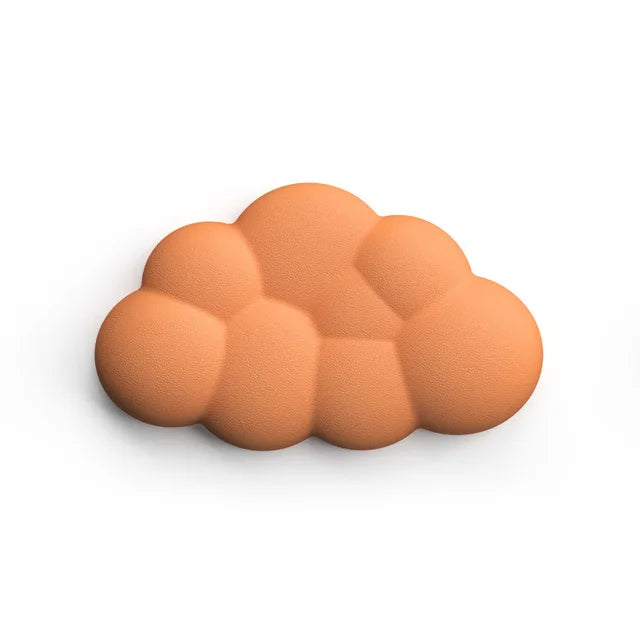 Alfombrilla de ratón con reposamuñecas para teclado, nube, antideslizante, espuma viscoelástica, para escritorio, oficina, gamer, ratón, reposamuñecas