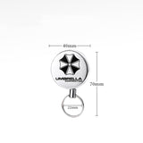 Outdoor equipment high elasticity telescopic steel wire rope keychain anti loss and anti-theft telescopic keychain - V.I.P Digital Presence