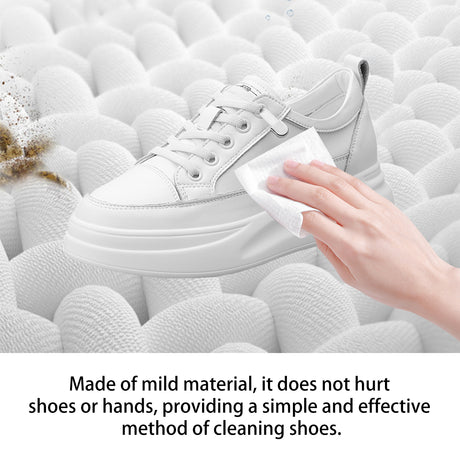 Sneakers Wipes, Small White Shoes Sneakers Oxidizing Clean Decontamination White Portable Shoe Wipes - V.I.P Digital Presence