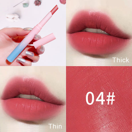 Makeup Automatic Rotating Lipstick Pen Matte Matte Lipstick Pen Not Easy to Decolorize Affordable Beauty Makeup - V.I.P Digital Presence