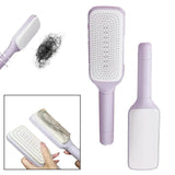 Automatic Cleaning Rotating Lifting Comb Self Cleaning Hairbrush Rotating Retractable Anti Static Massage Comb Scalp Hair Comb - V.I.P Digital Presence