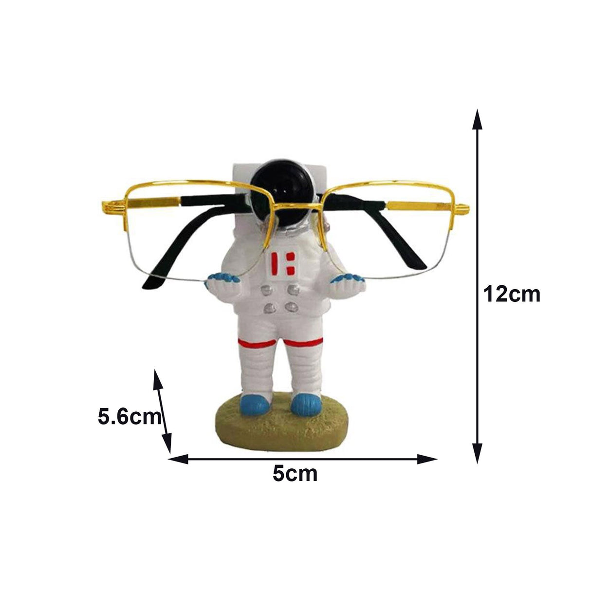 Creative Glasses Frame Display Stand Flat Bottom Spaceman Bracket Holder Resin Crafts Decoration - V.I.P Digital Presence