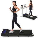New 8.10 Walking Pad Under Home Desktop Treadmill -2.5HP Walking Treadmill 0.6-4MPH 300LBS Capacity Remote Control Battery - V.I.P Digital Presence