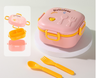 Cartoon cute microwaveable double layer portable lunch box with lid - V.I.P Digital Presence