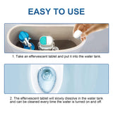 Cleaning Tablets, Household Toilet Odor-Stain Remover Descaling Decontamination Effervescent Cleaning Tablets - V.I.P Digital Presence