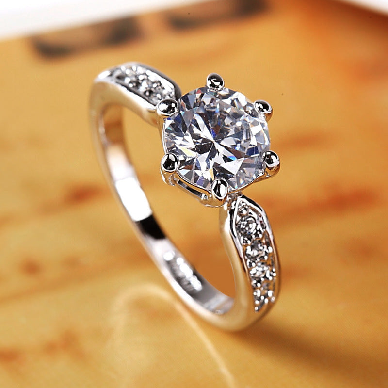 Elegant and luxurious wedding ring, women's Korean version of the living mouth ring - V.I.P Digital Presence