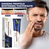 Ginseng Propolis White Toothpaste, Cleaning Stains Bad Breath, Teeth And Gums Care White Toothpaste - V.I.P Digital Presence
