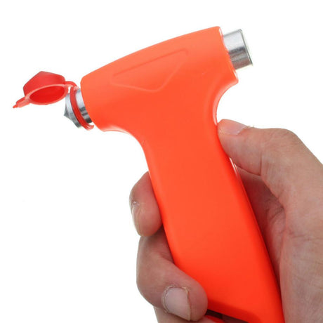 2in1 car Mini Safety Emergency Hammer Car Window Glass Breaker Car Rescue Tools Life Saving Escape Hammer Seat Belt Cutter - V.I.P Digital Presence