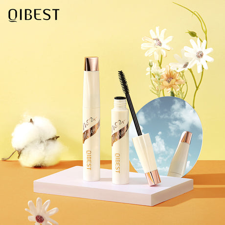 QIBEST Charm Curling Mascara Waterproof And Not Smudged 4D Mascara For Long Eyes - V.I.P Digital Presence