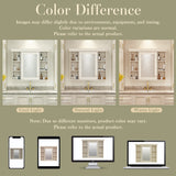 35'' x 28'' Blue Wall Mounted Bathroom Storage Cabinet with Mirror Door, Modern Bathroom Wall Cabinet with Mirror - V.I.P Digital Presence