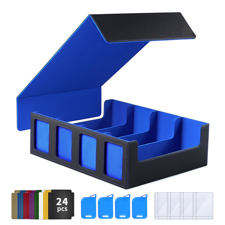 Large-capacity 3000+ Tabletop Game Card Storage Box - Yu-Gi-Oh! & Pokémon Flip-Top Card Case - V.I.P Digital Presence