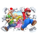 Mario Stickers Super Mario Stickers Children's Room Cartoon Self Adhesive Waterproof Wall Stickers - V.I.P Digital Presence