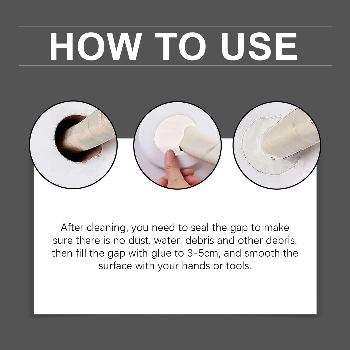 Waterproof Sealing Cement, Seal Leakproof Household Holes And Cracks Wear-Resistant Filling Clay Cement - V.I.P Digital Presence