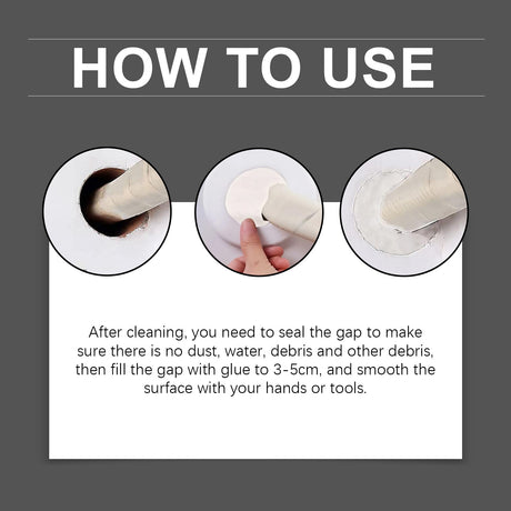 Waterproof Sealing Cement, Seal Leakproof Household Holes And Cracks Wear-Resistant Filling Clay Cement - V.I.P Digital Presence